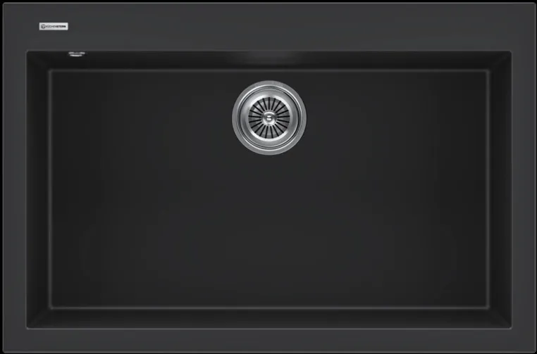 Фото товара: KUCHENSTERN OBEN 80, мойка, гранит, черный