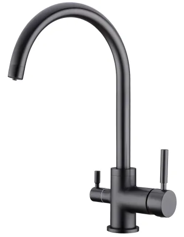 Детальное фото товара: Emar ECB-3007 PVD Dark, смеситель, вороненая сталь