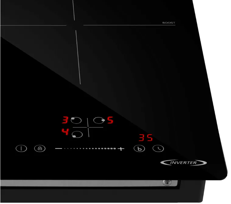 Детальное фото товара: Maunfeld AVI4535SBK индукционная поверхность