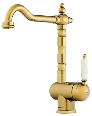 Фото товара: Omoikiri Kyoto-G, смеситель, золото