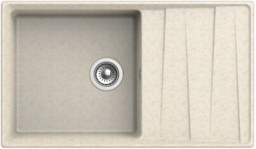 Фото товара: GranFest LEVEL GF-LV-860L, мойка, мрамор, бежевый