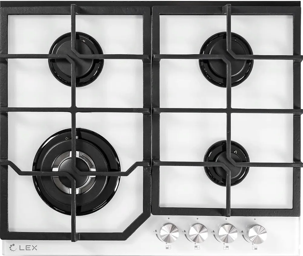 Фото товара: LEX GVG 640-1 WH газовая поверхность