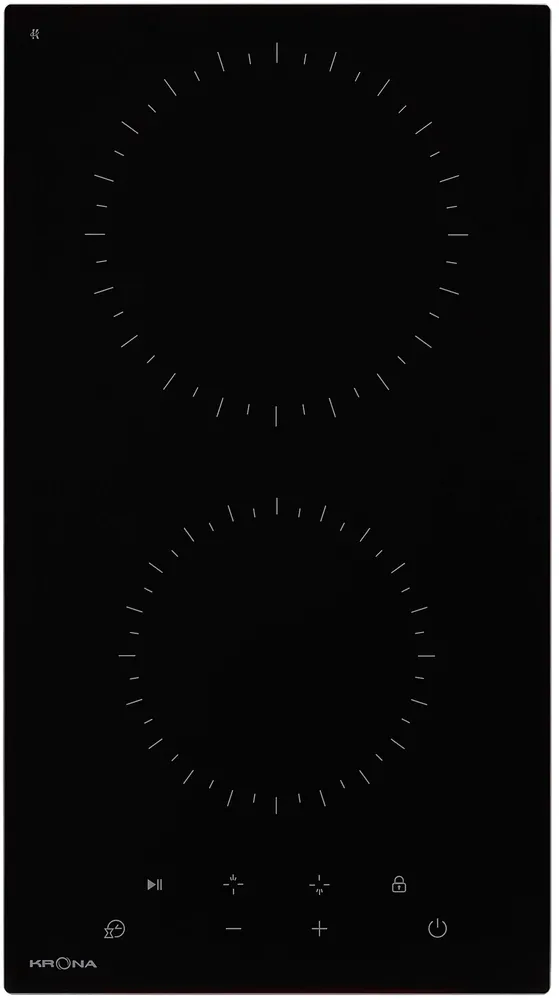 Фото товара: Krona ZAUBER 30 BL TK стеклокерамическая поверхность