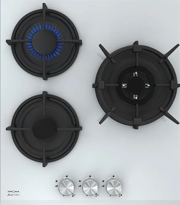 Фото товара: Krona FIERO 45 WH газовая поверхность