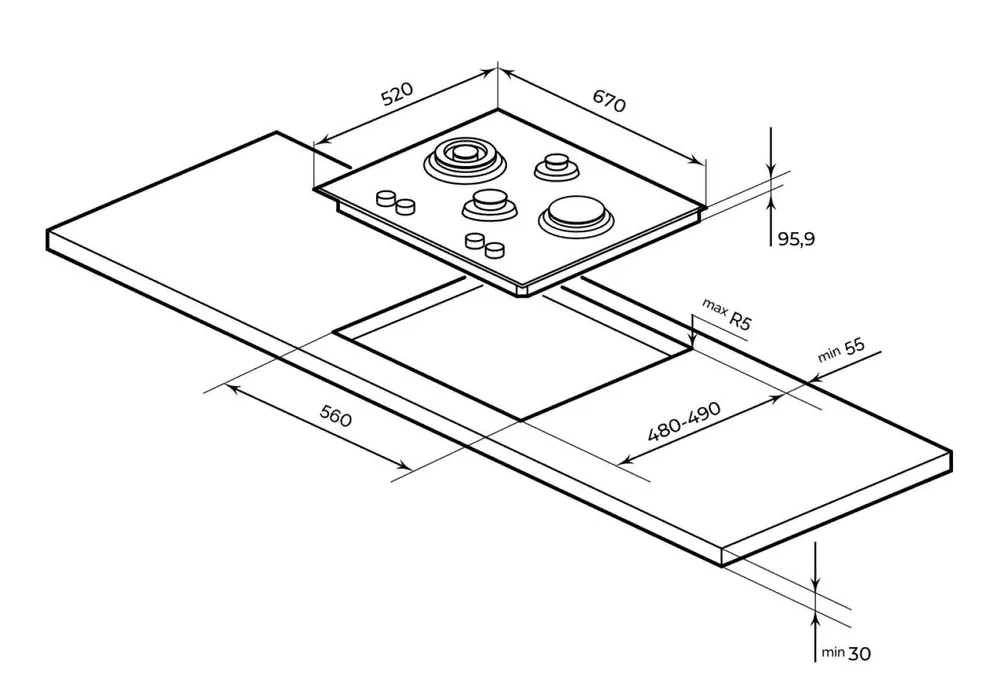 Схема встраивания