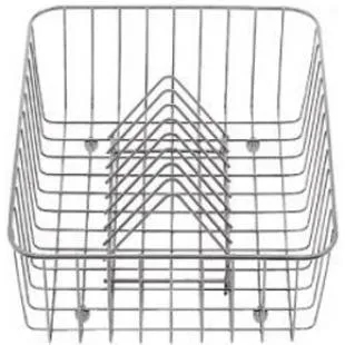 Фото товара: Blanco Корзина для посуды с держателями, нержавеющая сталь (203198+207829)