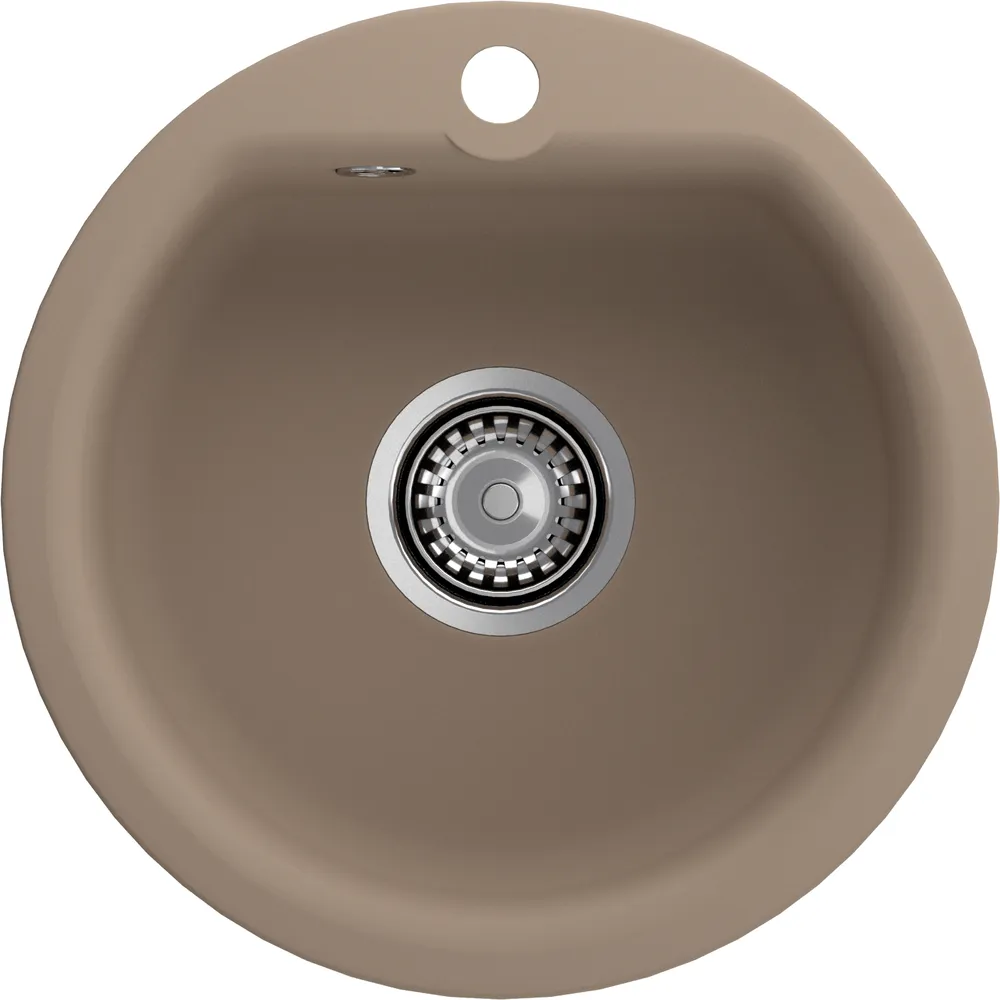 Фото товара: ЭкоМ М-435, мойка, мрамор, песочный