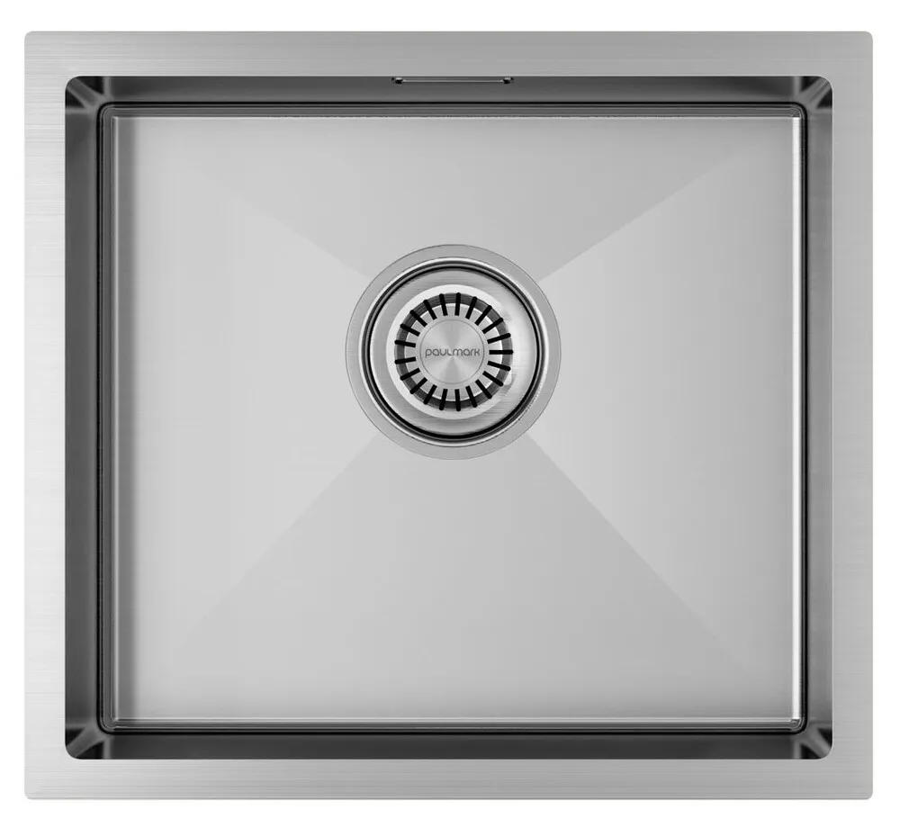 Фото товара: Paulmark ALLER 44 UNI, мойка, нержавеющая сталь брашированная