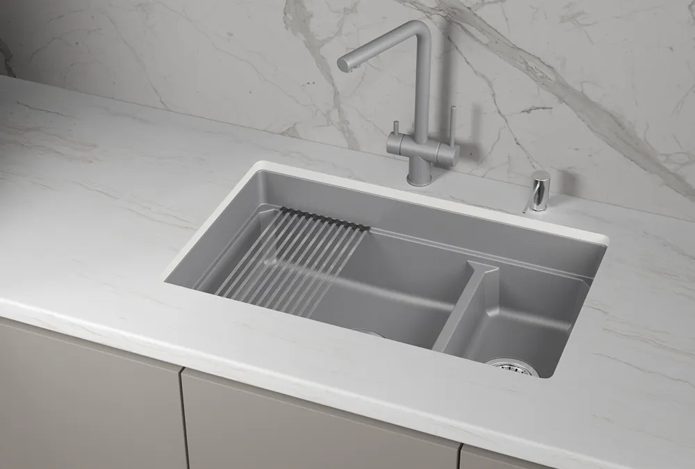 Детальное фото товара: GRANULA 7304iU мойка, гранит, алюминиум