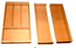 Фото товара: FIT лоток для столовых приборов раздвижной основной, DWD XP, Nova Pro Grass, TandemBox, LegraBox Blu