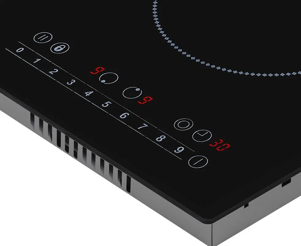 Детальное фото товара: Maunfeld EVCE292SDPBK стеклокерамическая поверхность