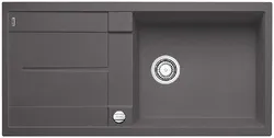Детальное фото товара: Blanco Metra XL 6S-F, мойка, гранит, темная скала