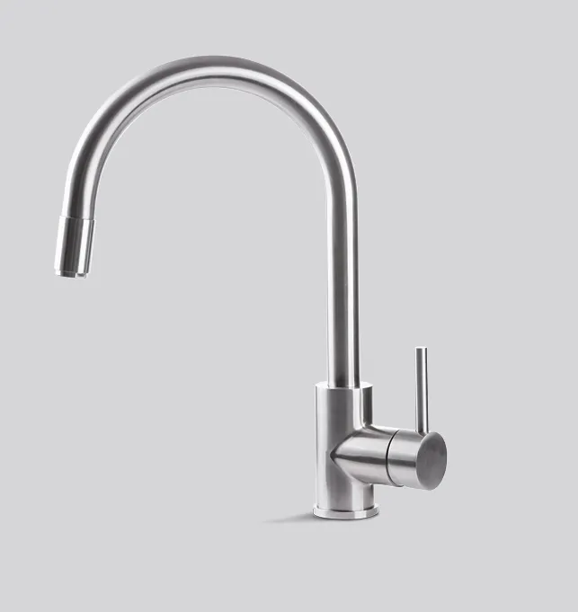 Фото товара: Falmec PURE STEEL ROUND, смеситель, нержавеющая сталь