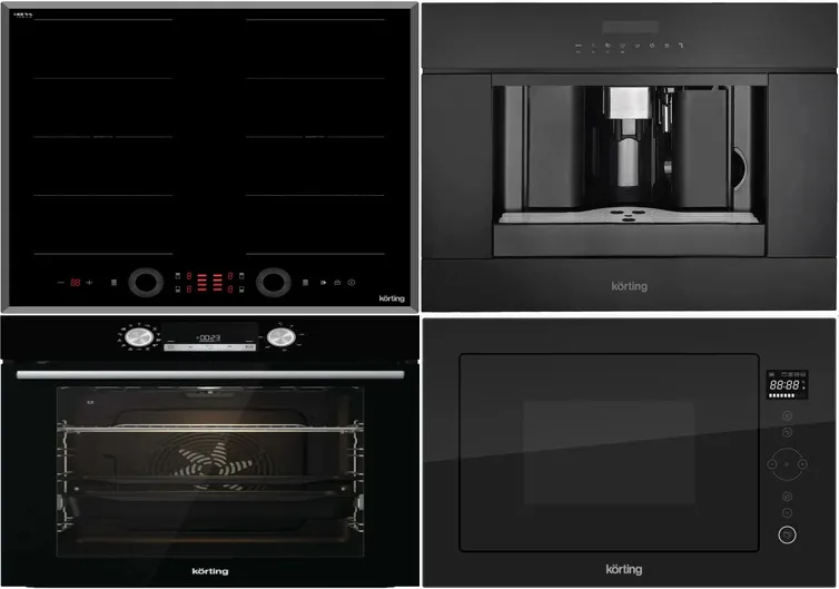 Фото товара: KORTING HIB 68700 B QUADRO + OKB 8921 ESN + KMI 825 TGN + KCM 9200 BG