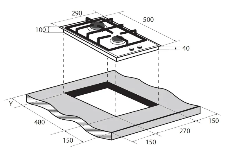 Схема встраивания