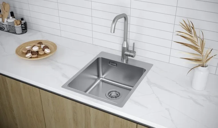 Детальное фото товара: KUCHENSTERN HERD 40, мойка, нержавеющая сталь