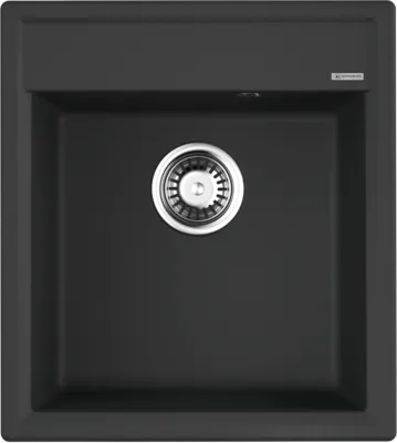Фото товара: Omoikiri Daisen 46-BL, мойка, гранит, черный