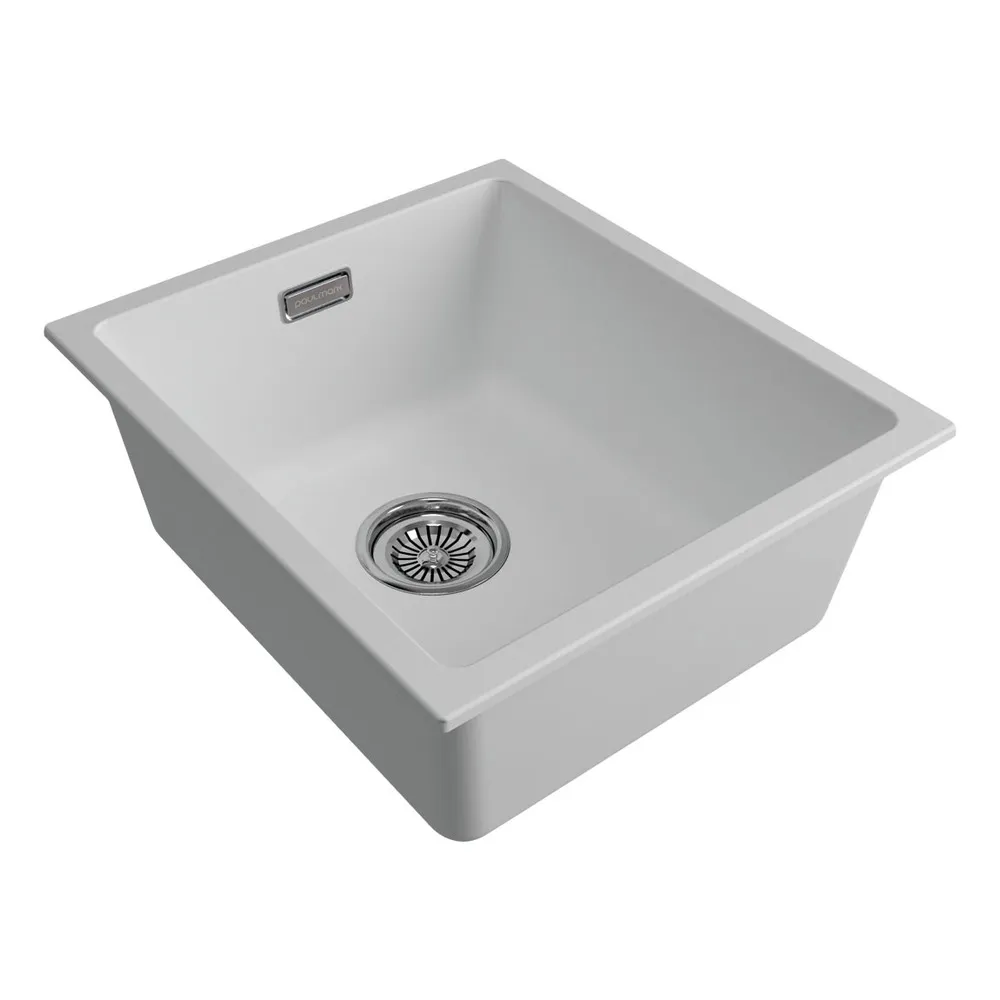 Детальное фото товара: Paulmark LUMI 41UNI, мойка, гранит, белый