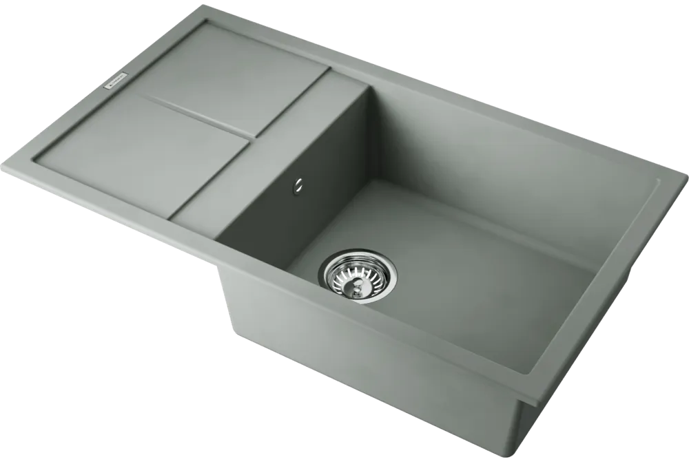 Детальное фото товара: Omoikiri Sumi 86A-WG, мойка, керамика, ветреный зеленый