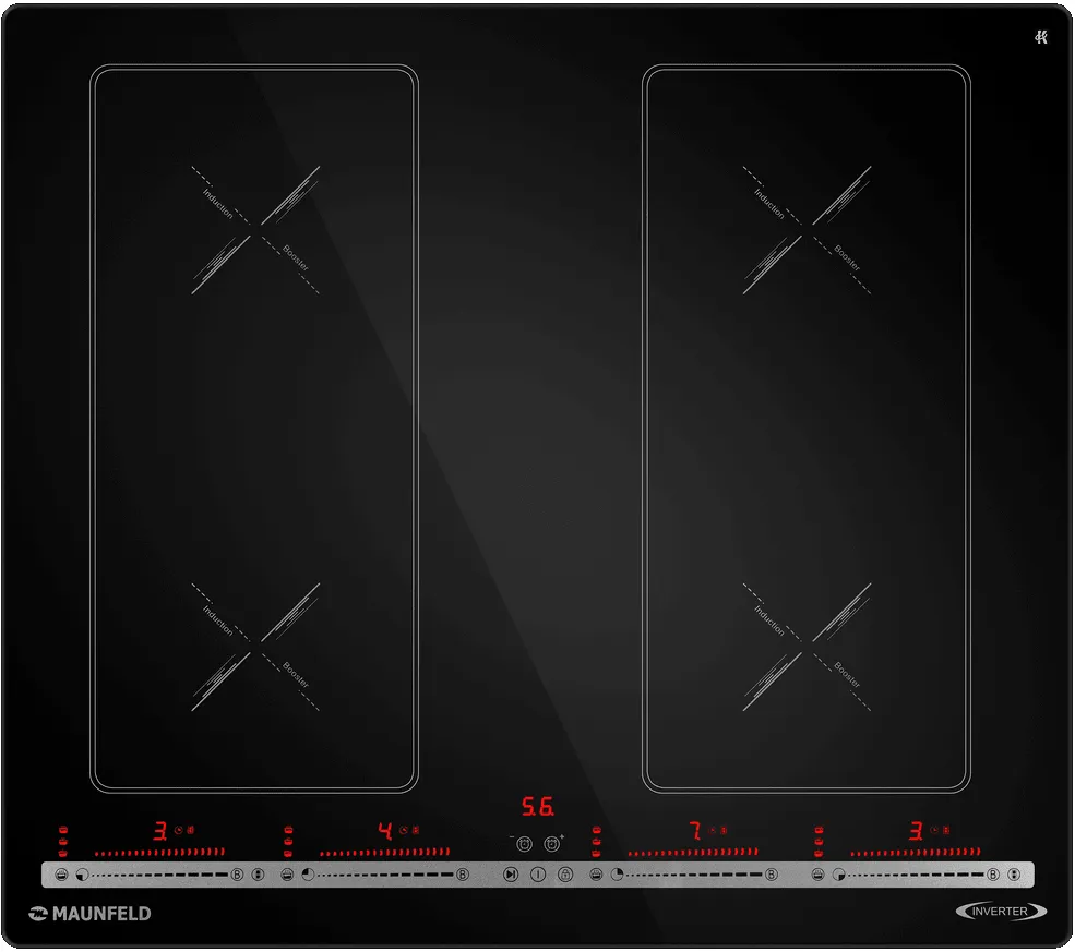 Фото товара: Maunfeld CVI594SB2BKA Inverter индукционная поверхность