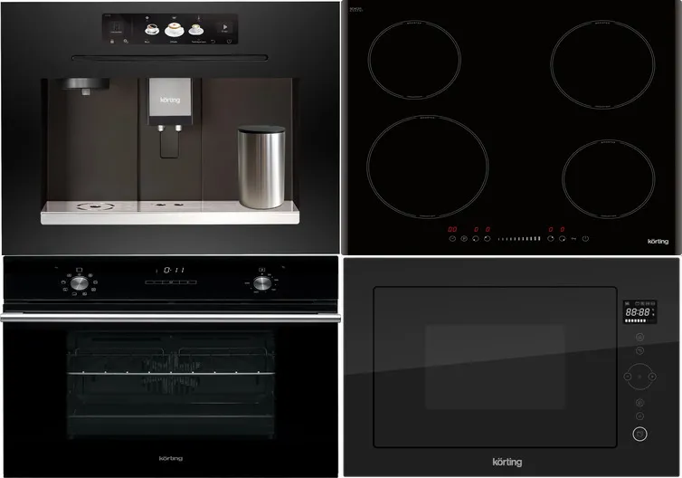 Фото товара: KORTING HI 64540 B + OKB 792 CFN + KMI 825 TGN + KCM 9830 BCG