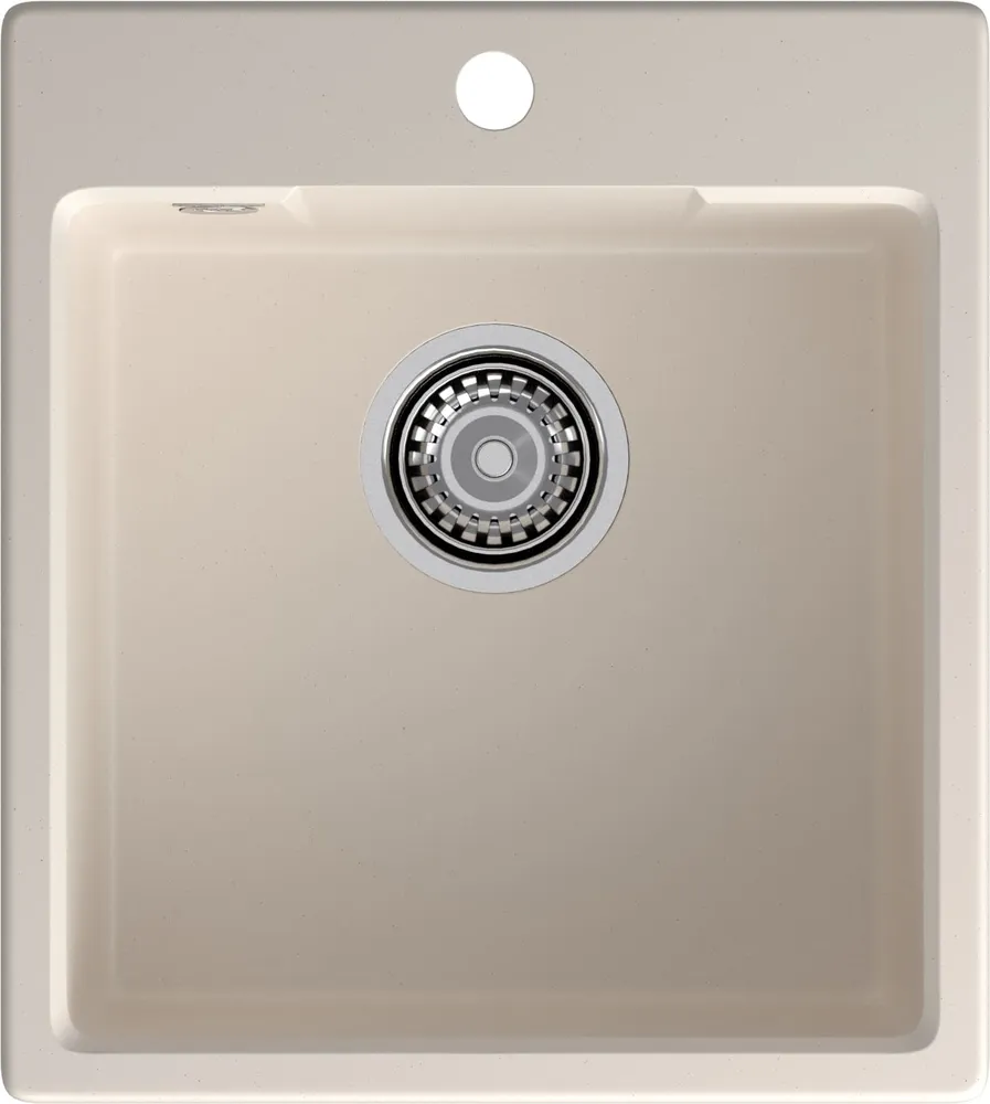 Фото товара: GranFest URBAN GF-UR-644, мойка, гранит, белый