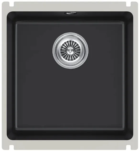 Фото товара: KUCHENSTERN SUBKERAM 45, мойка, керамика, керамический черный