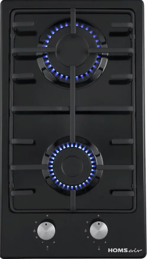 Детальное фото товара: HOMSair HGE323GCBK газовая поверхность