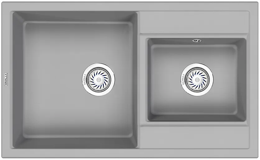 Фото товара: GRANULA 8201 мойка, гранит, алюминиум