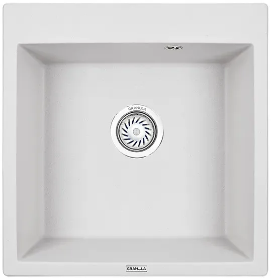 Фото товара: GRANULA 5102 мойка, гранит, арктик (белый)