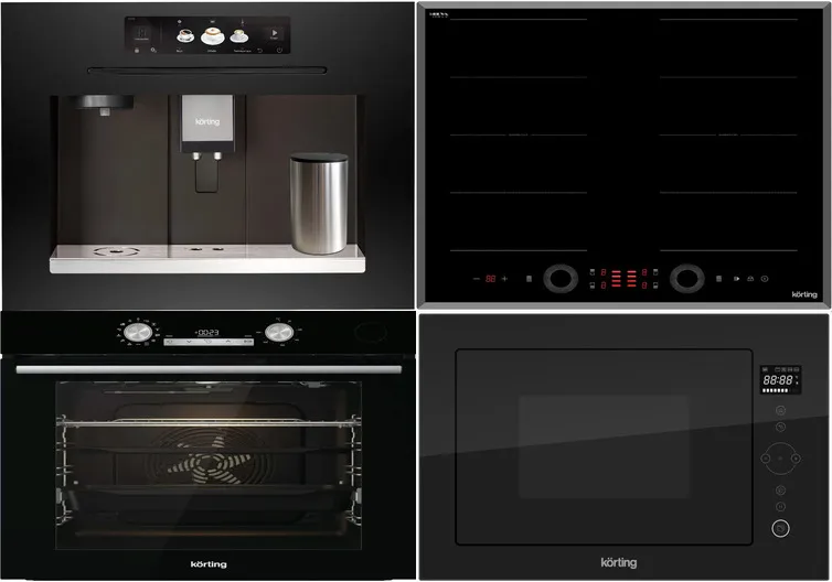 Фото товара: KORTING HIB 68700 B QUADRO + OKB 8951 EN ST + KMI 825 TGN + KCM 9830 BCG