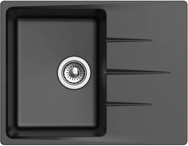 Фото товара: Ewigstein Gerd G- 45F, мойка, гранит, черный