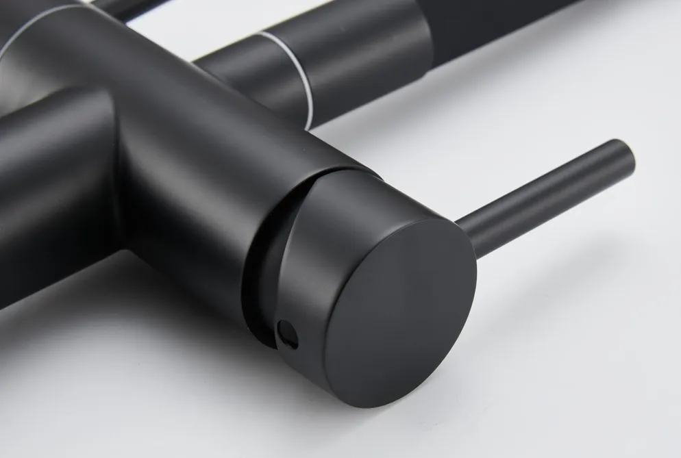 Детальное фото товара: Emar EC-3015 PVD Dark, смеситель, вороненая сталь