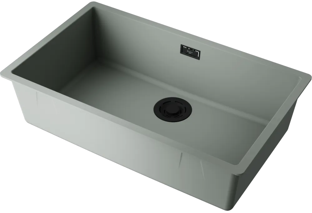 Детальное фото товара: Omoikiri Yamakawa 75-Integra-WG, мойка, керамика, wind green