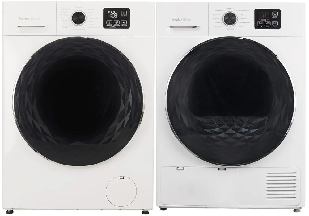 Фото товара: Evelux стирка EW 61125 BD + сушка ED 68001