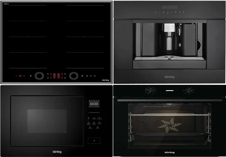 Фото товара: KORTING HIB 68700 B QUADRO + OKB 2820 EN + KMI 827 GN + KCM 9200 BG