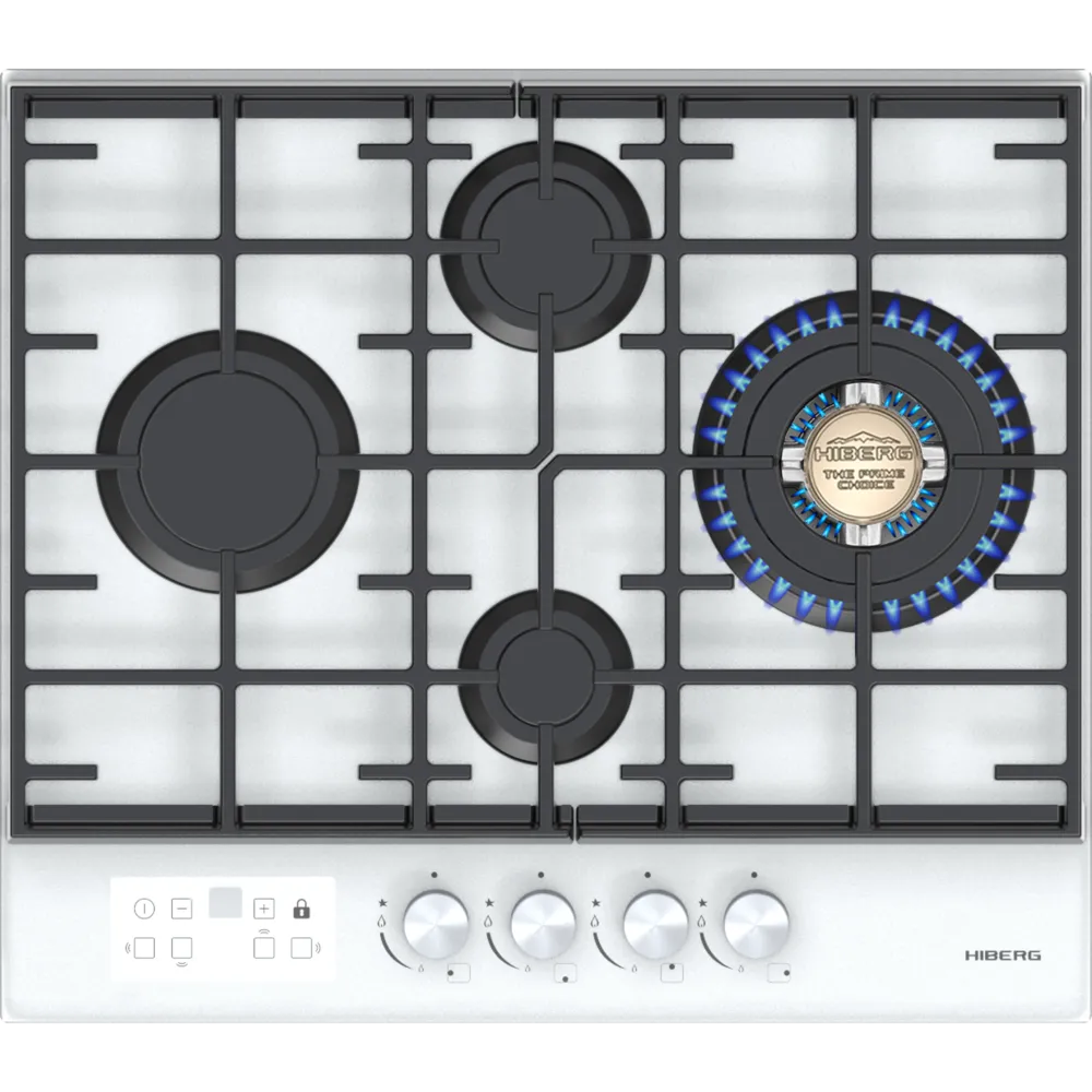 Фото товара: HIBERG VM 6245 W газовая поверхность