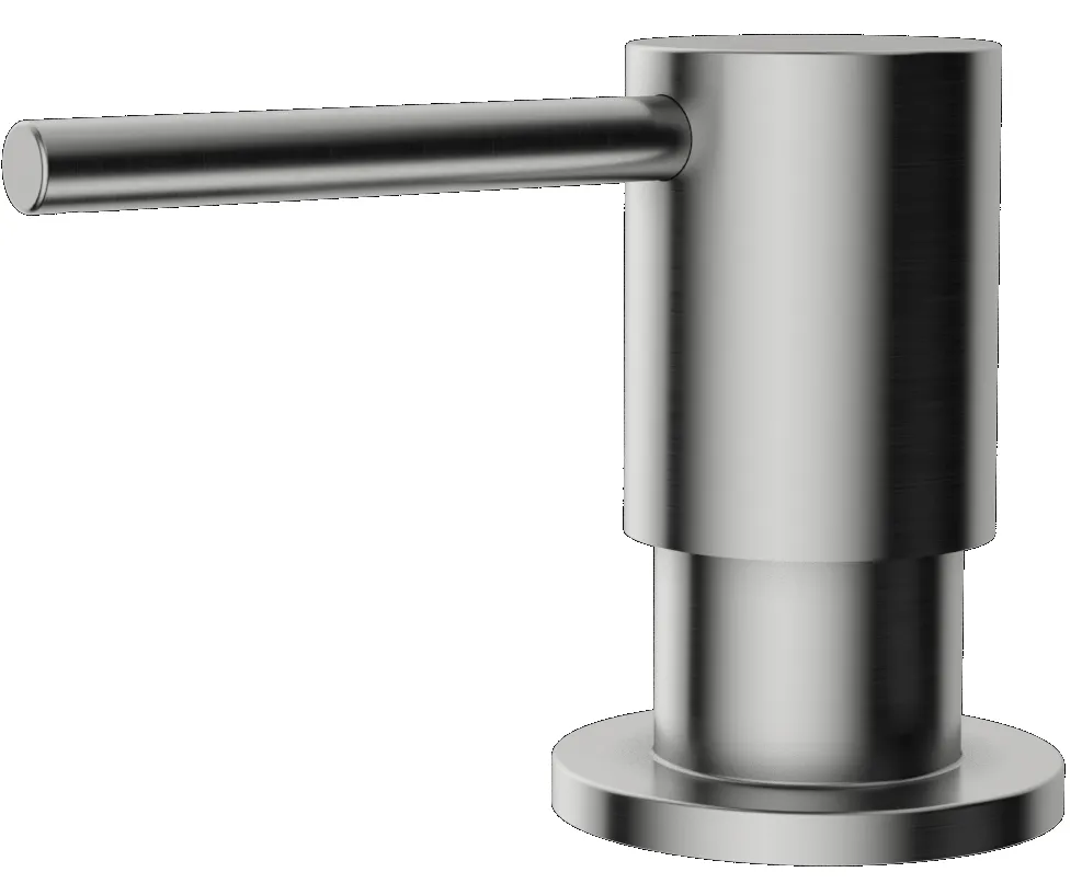 Детальное фото товара: Omoikiri OM-08-BN, дозатор для моющего средства, нержавеющая сталь