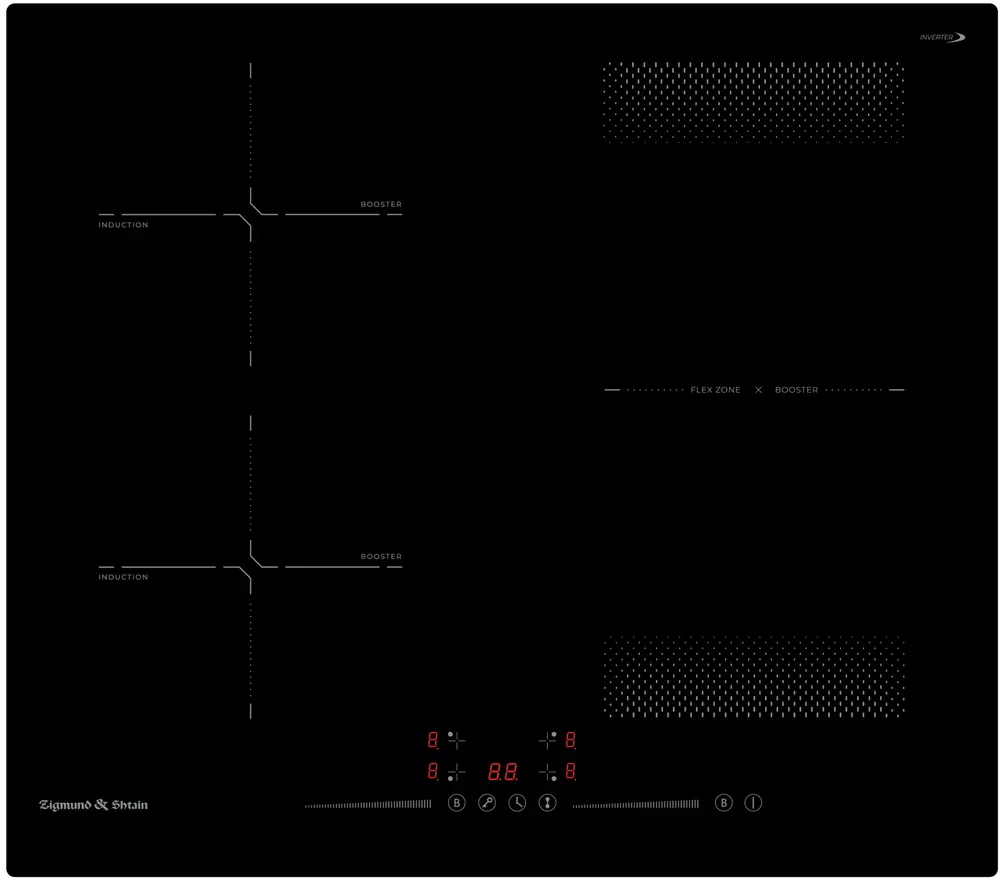 Фото товара: Zigmund & Shtain CI 61.6 B индукционная поверхность