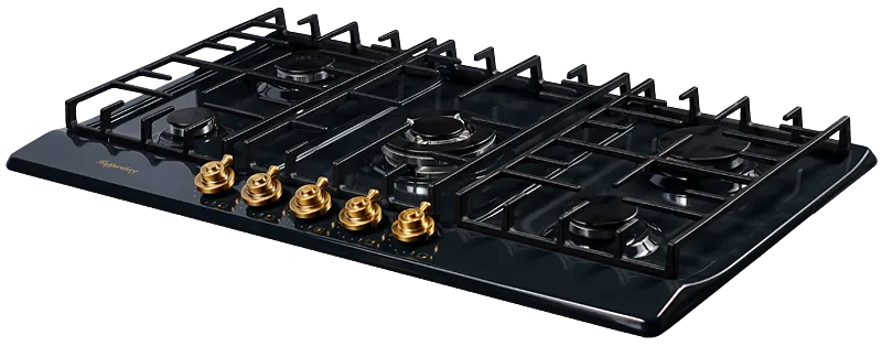 Детальное фото товара: Kuppersberg FV9TGRZ ANT Bronze газовая поверхность