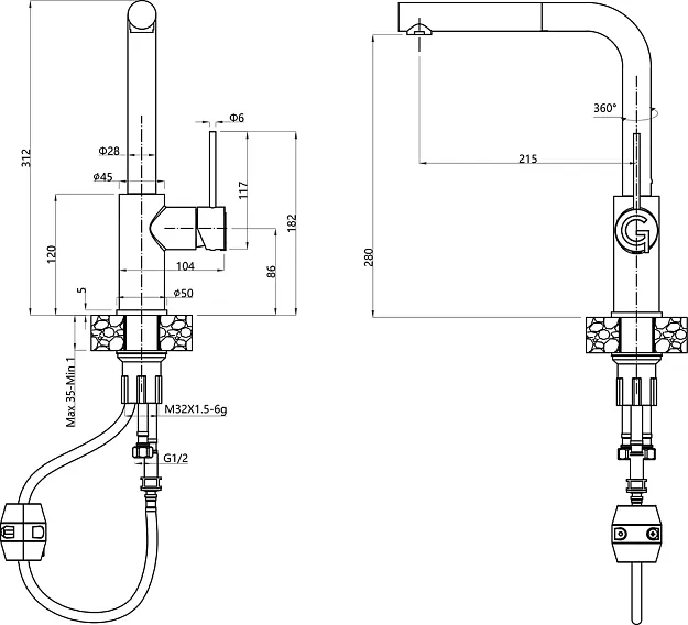 Схема встраивания