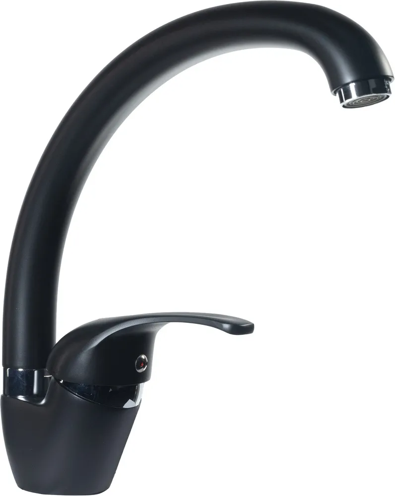 Детальное фото товара: Ecoshtein ES 0300, смеситель, гранит, черный