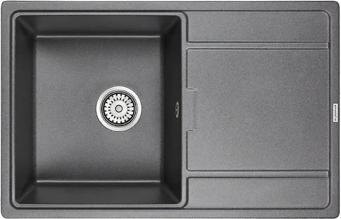Детальное фото товара: Paulmark FLUGEN 50-780, мойка, гранит, графит