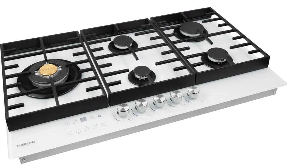 Детальное фото товара: HIBERG VM 9255 W газовая поверхность
