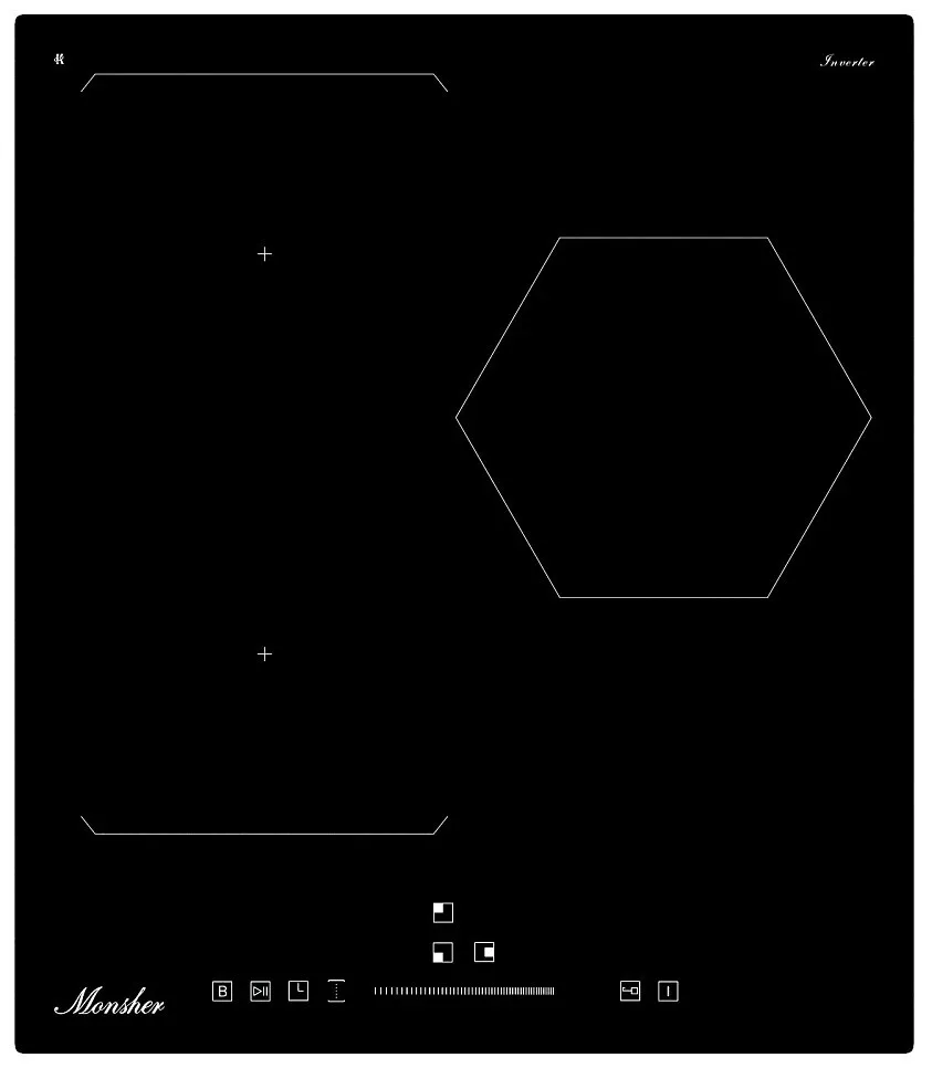 Фото товара: Monsher MHI 4515 индукционная поверхность