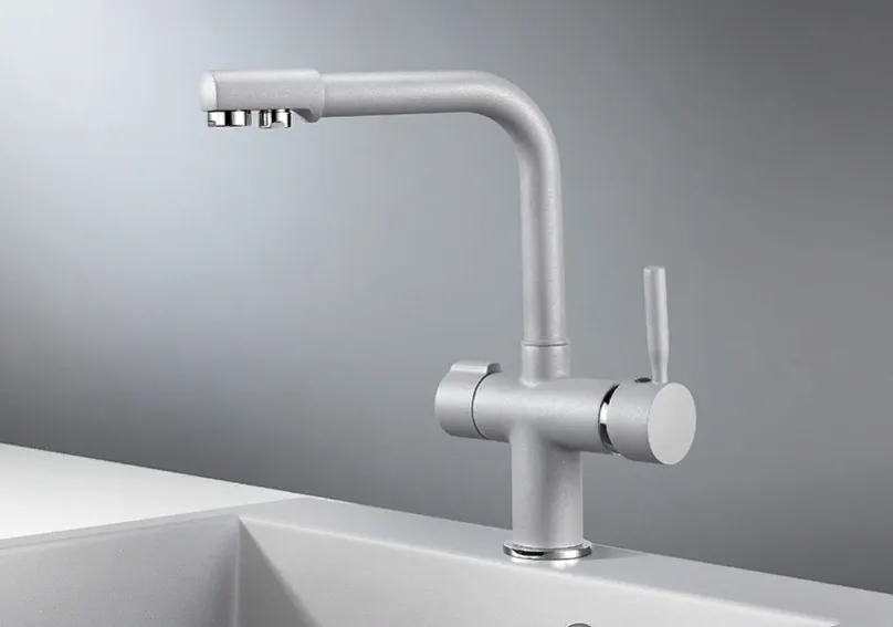 Фото товара: GRANULA 2088 смеситель, гранит, алюминиум