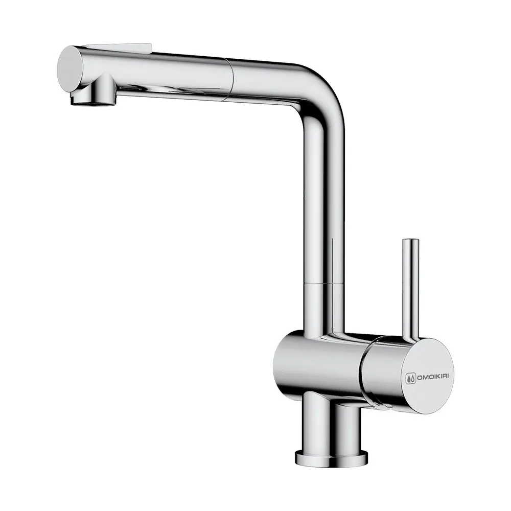 Фото товара: Omoikiri Tanigawa-SB-C, смеситель, латунь/хром