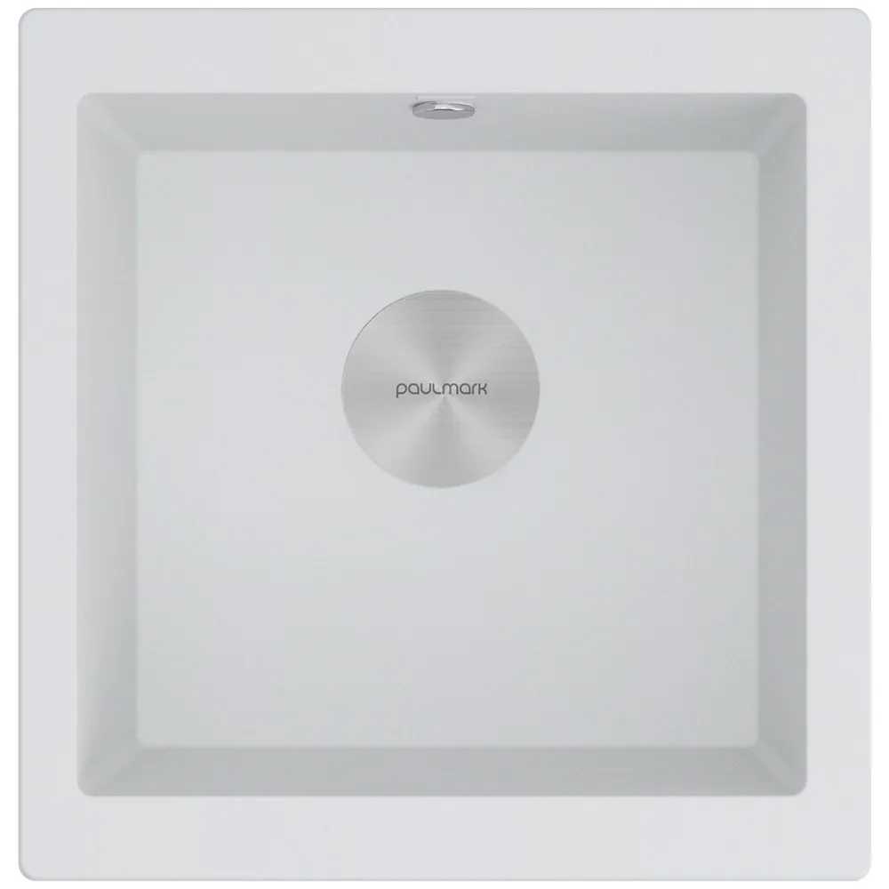Фото товара: Paulmark GERA 50, мойка, гранит, белый