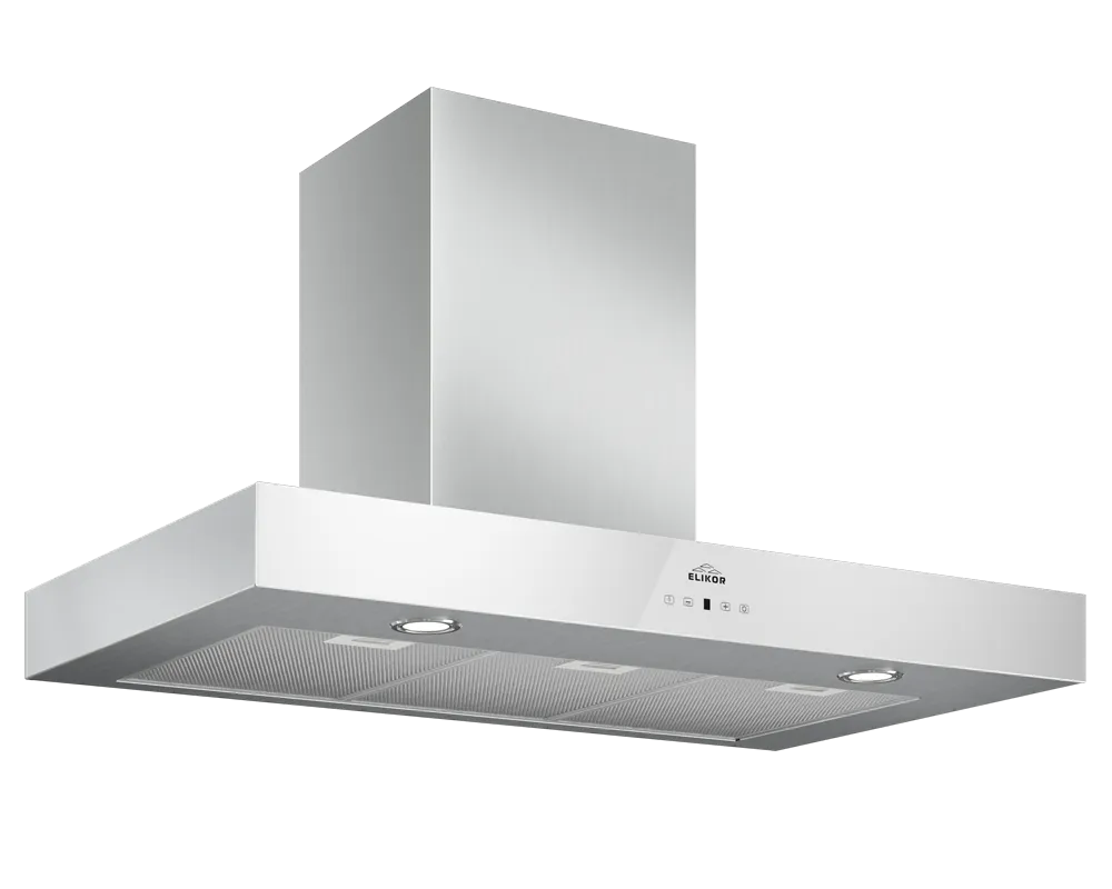 Фото товара: Elikor Агат 90Н-1000-Е4Д нерж/белый