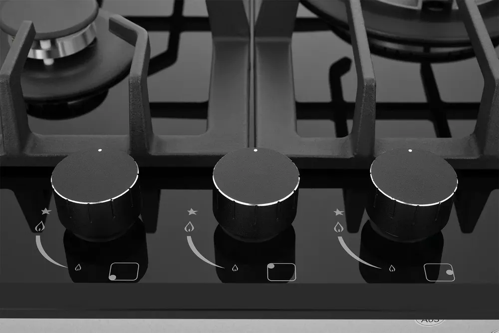 Детальное фото товара: ZUGEL ZGH451B газовая поверхность